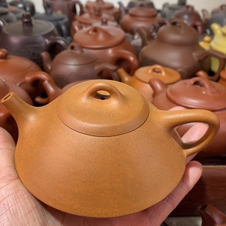 紫砂茶壶微瑕处理一把