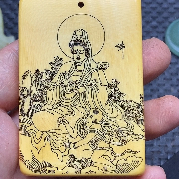 吊坠滴血莲花菩提