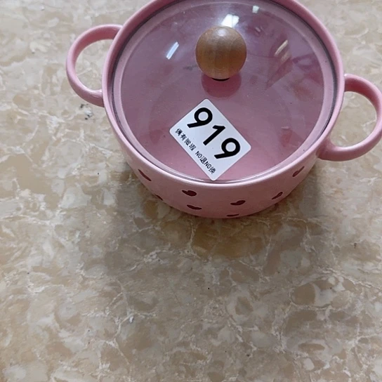 新骨瓷陶瓷碗 919爱心泡面碗