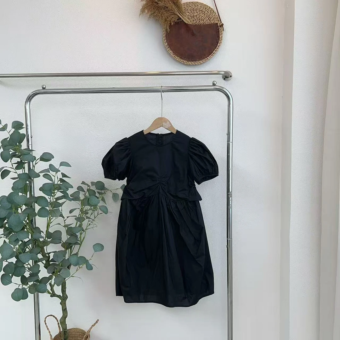 6179锁黑色连衣裙