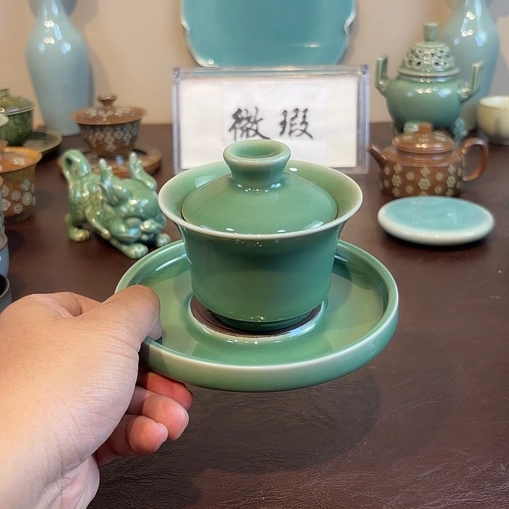 瓷片龙泉青瓷福利青瓷