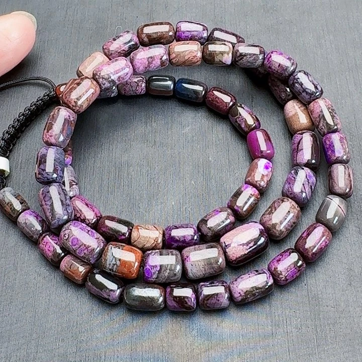 苏纪石（舒俱来）颈饰未镶嵌项链