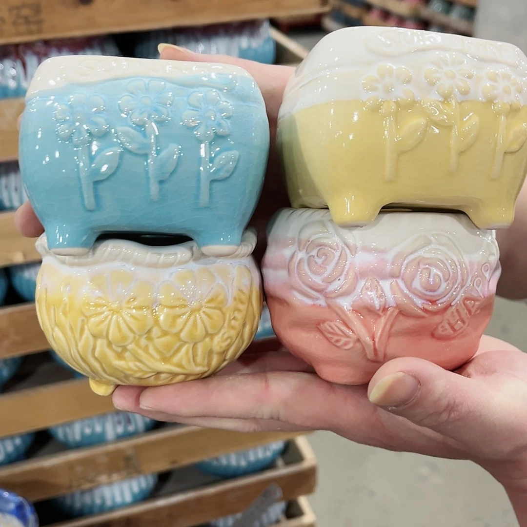 【闪购商品】陶瓷福利品凑满10元发货陶瓷花盆