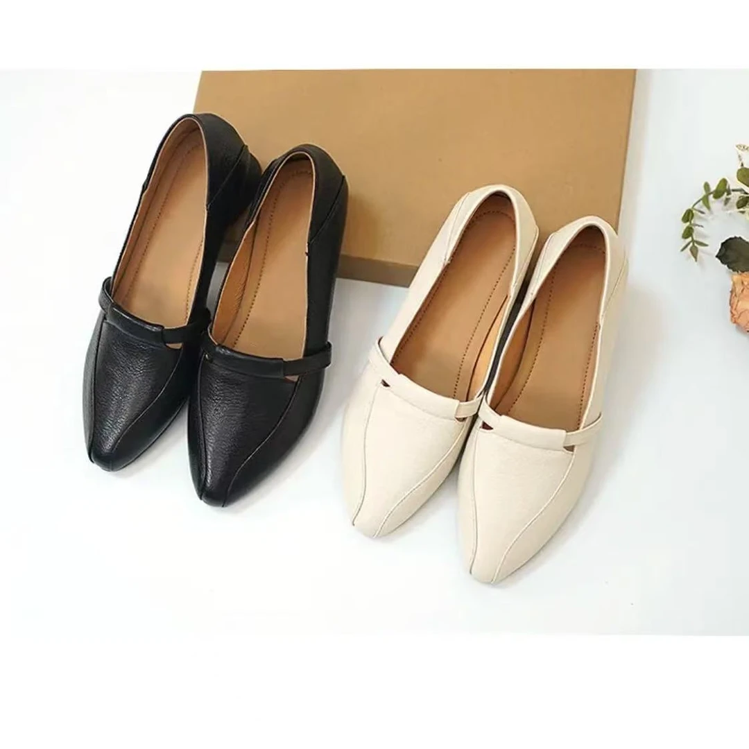2025春季爆款女单鞋柔软舒适时尚女鞋轻底简约范百搭春款女鞋2632