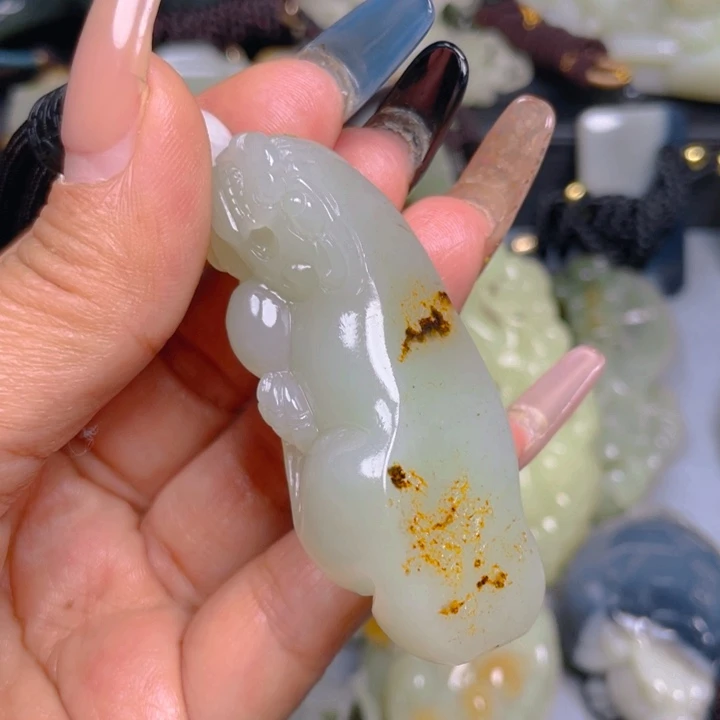 和田玉挂件未镶嵌