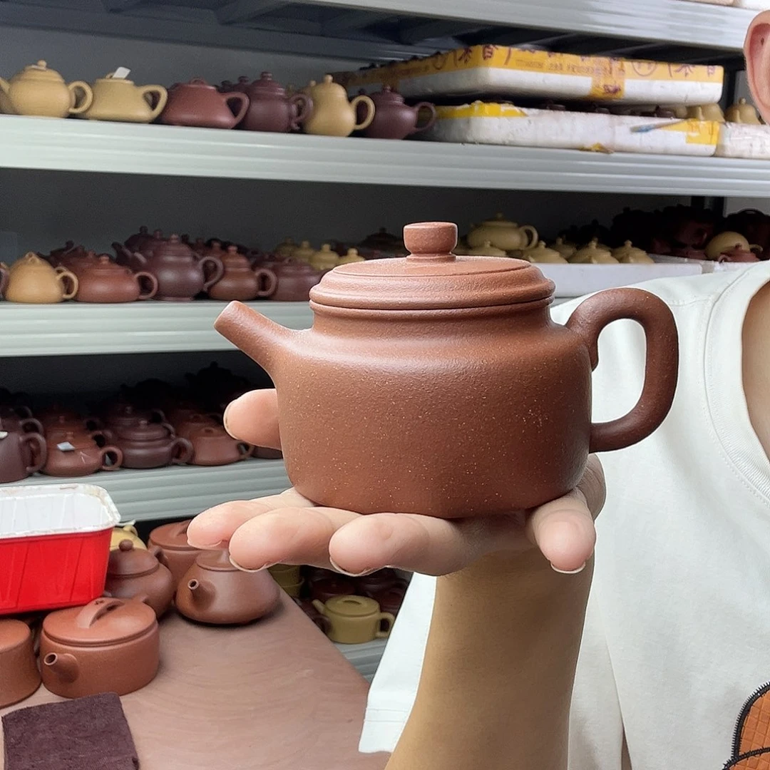 茶壶紫砂红降坡大德中