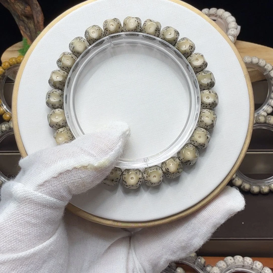 吊坠星月菩提纯手工麒麟无相