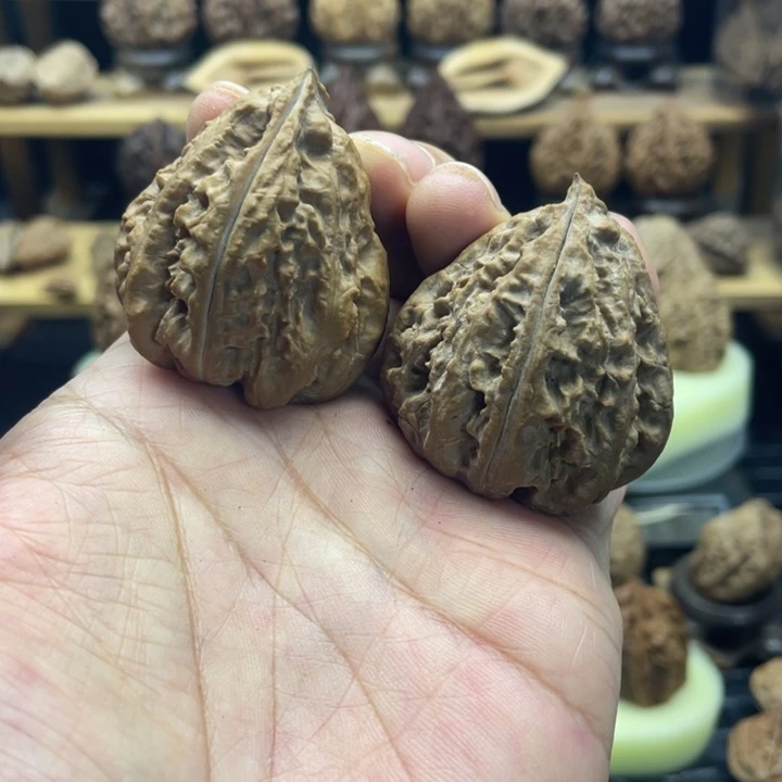 文玩核桃把件鸡心38