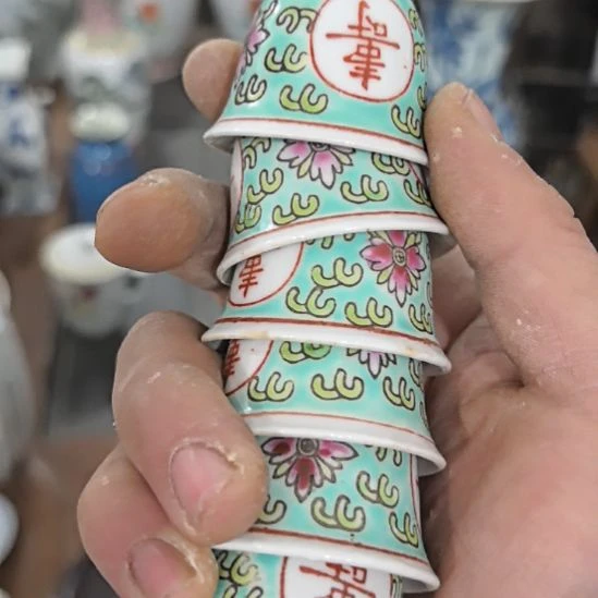 盖碗当代景德镇陶瓷工艺品