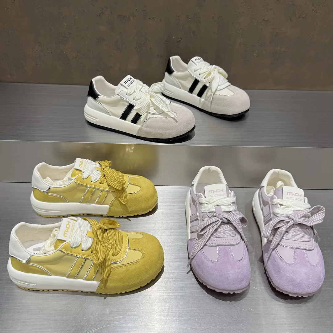 防滑厚底德训鞋春季时尚休闲鞋运动鞋阿甘鞋时尚潮鞋2501-5