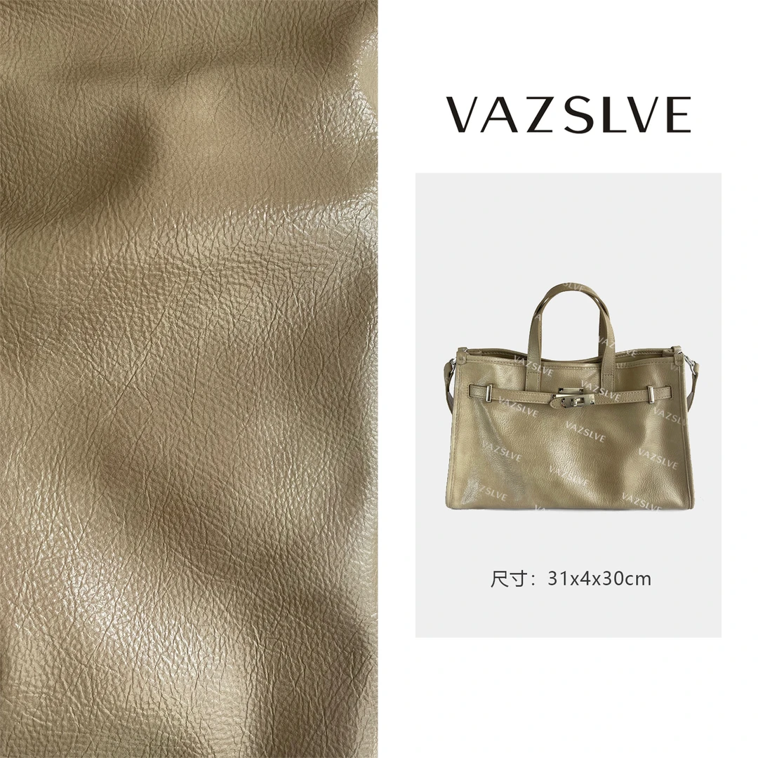 VAZSLVE/原创设计SK-62676-茶杏 春季新款轻奢小包
