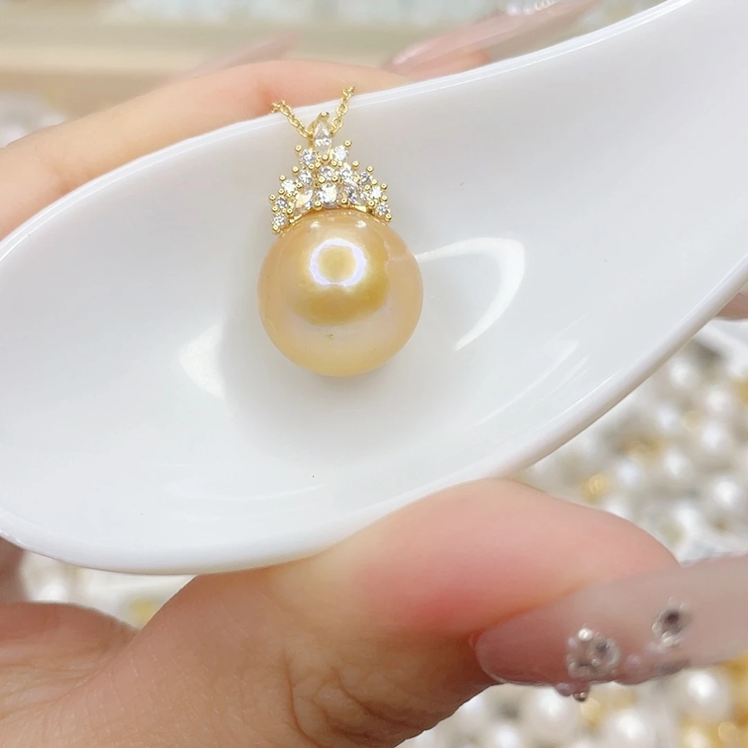 淡水珍珠合金吊坠(赠链)
