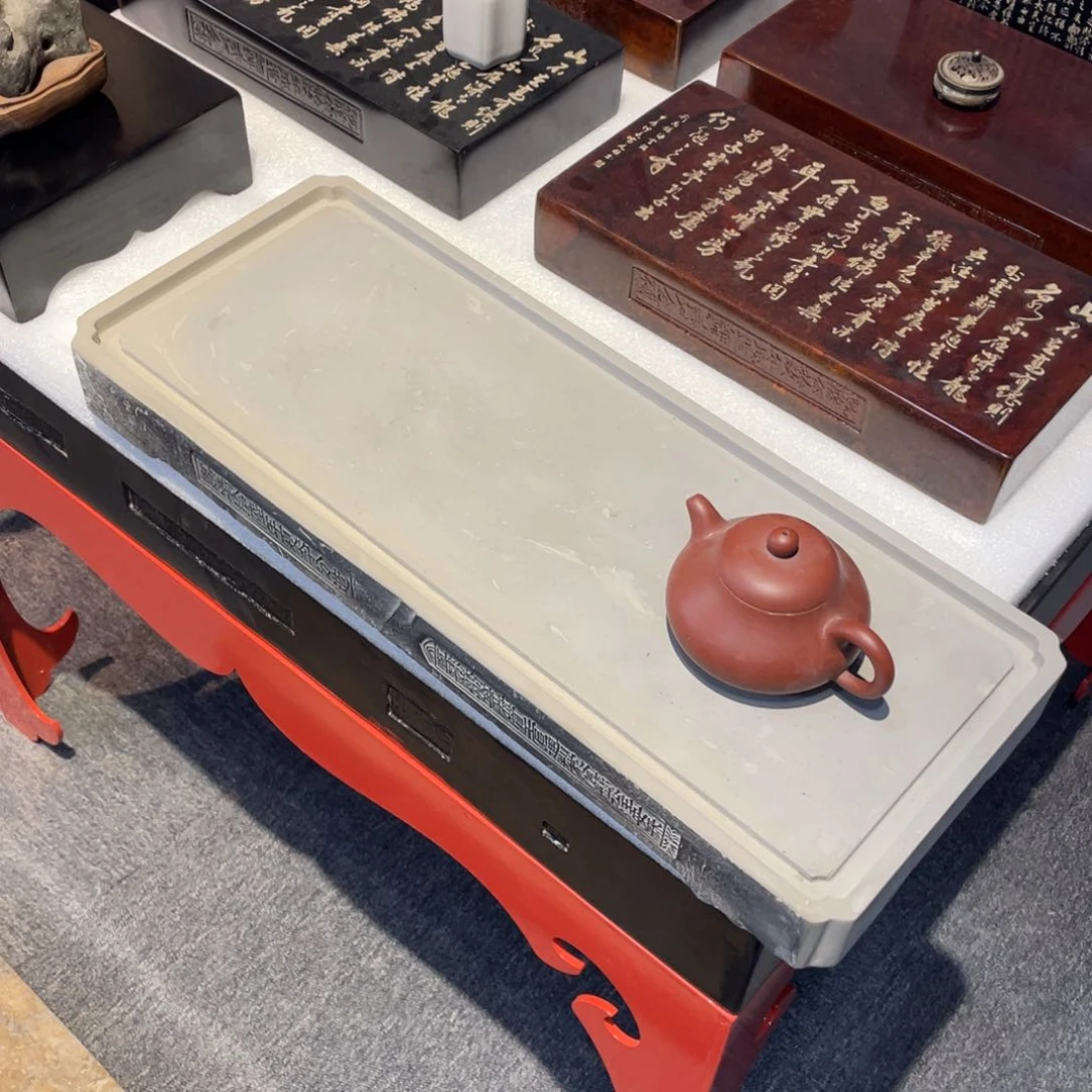 【闪购商品】砖雕明 嘉靖 茶台 带私章