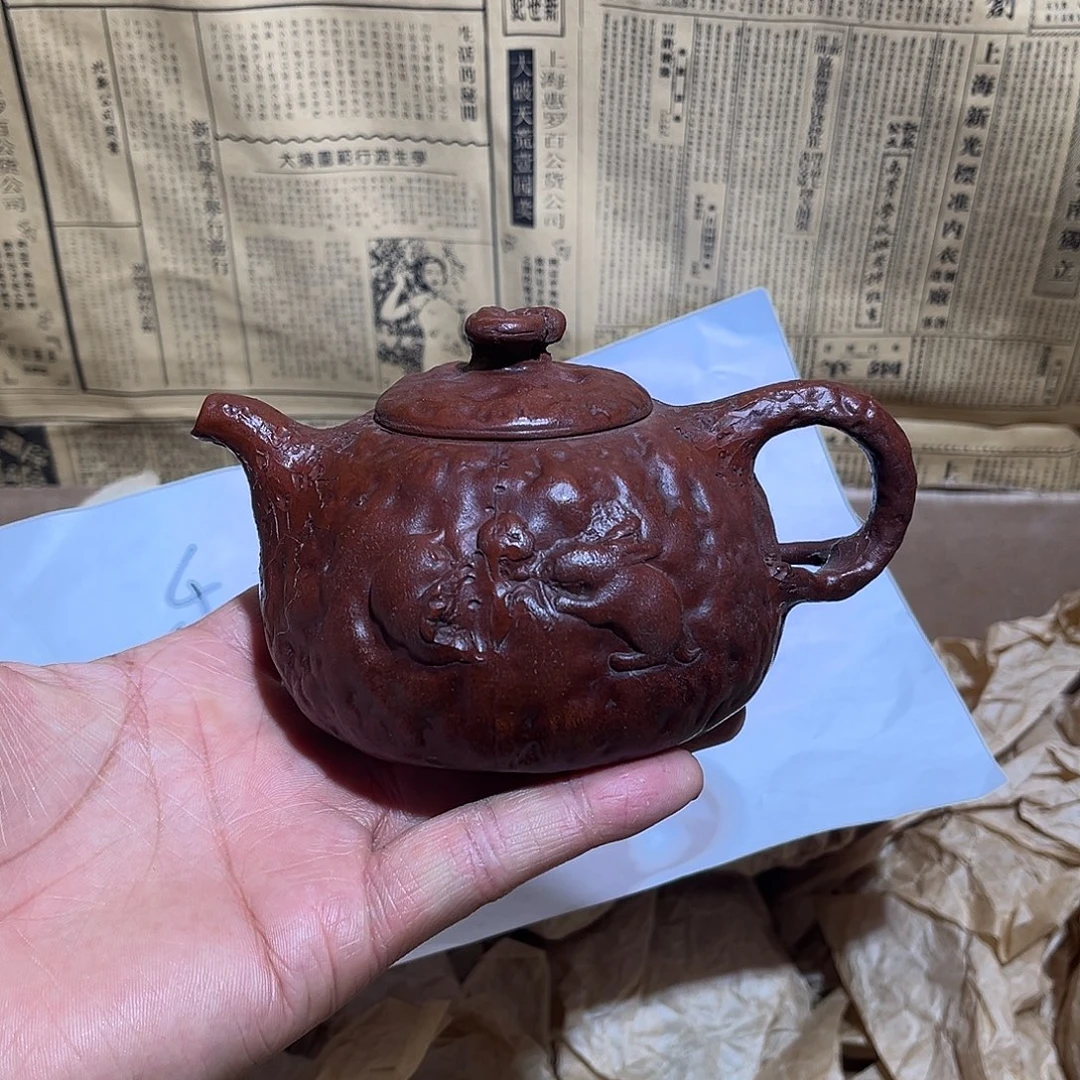 紫砂茶壶宜兴原矿紫砂壶