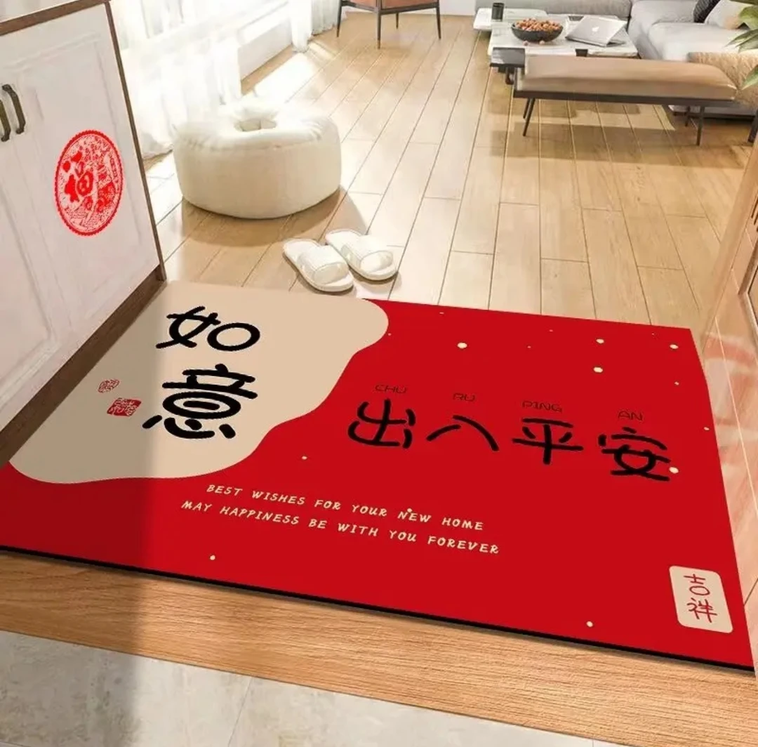 家用硅藻泥入户门地垫卫生间厕所浴室吸水垫速干吸水防滑垫脚垫