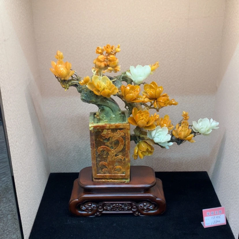 【闪购商品】未镶嵌蛇纹石玉摆件