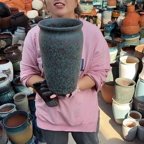 口20高33一个盆子。