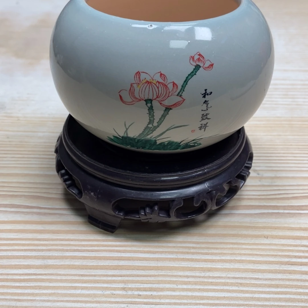 瓷片陶瓷花盆陶瓷艺术