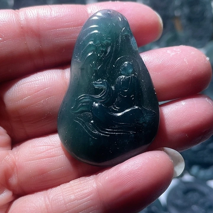 定制翡翠未镶嵌悟