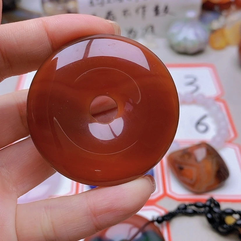 【闪购商品】未镶嵌玛瑙/玉髓珠宝半成品李*