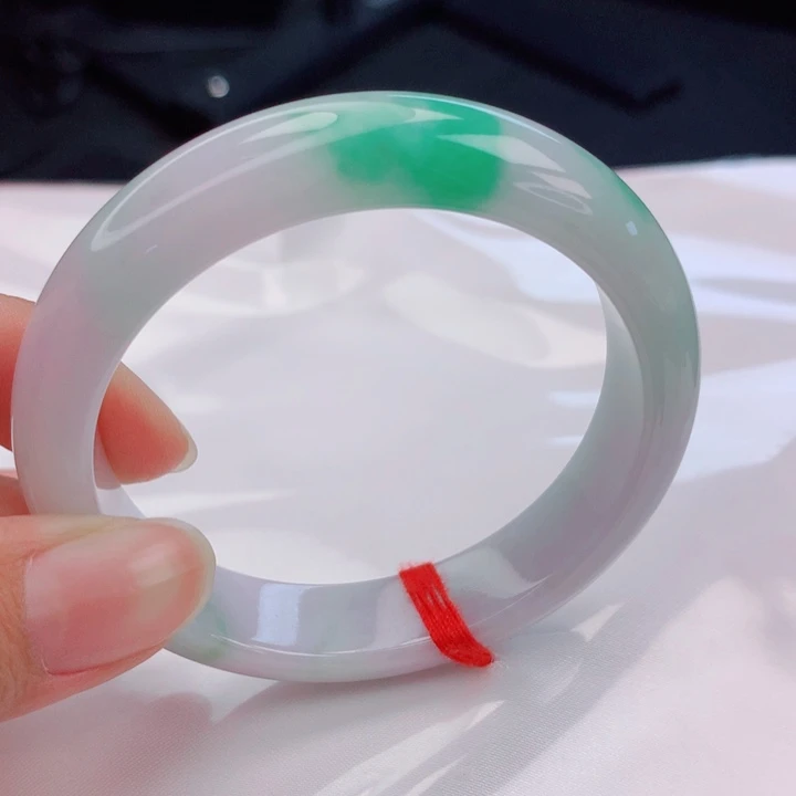 翡翠未镶嵌手镯53-54圈