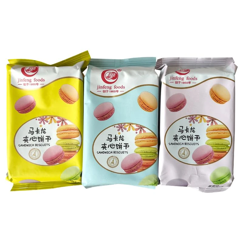 金峰马卡龙多口味夹心饼干甜点零食网红休闲解馋曲奇喜饼年货小吃