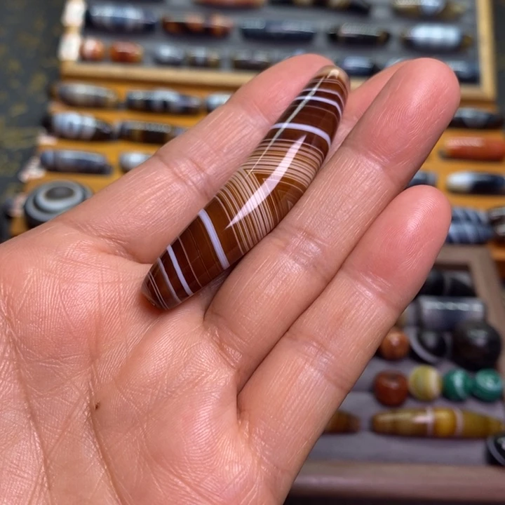 未镶嵌玛瑙/玉髓珠宝半成品小**麻