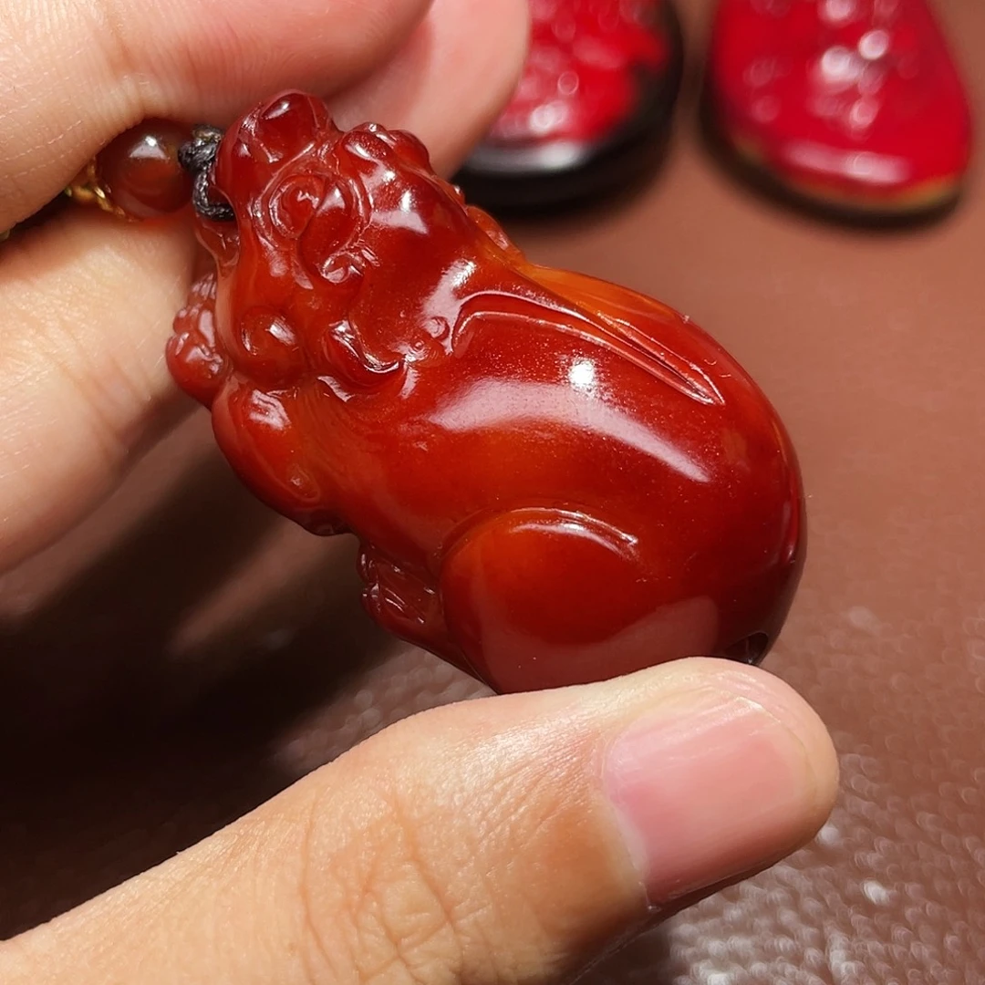 和田玉未镶嵌颈饰暖*