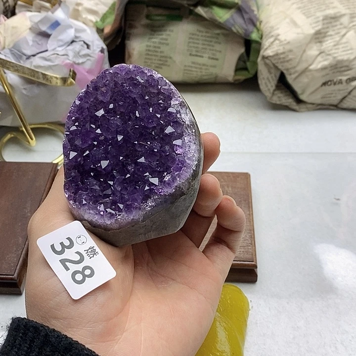 紫晶大型摆件（非配饰）未镶嵌筱**沫