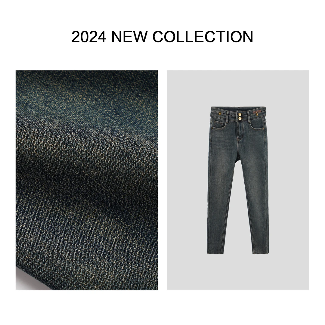 【小依专享】K1356367 冬季女士时尚牛仔裤-6367