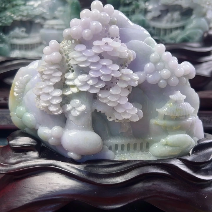 翡翠摆件未镶嵌悦**清翡翠