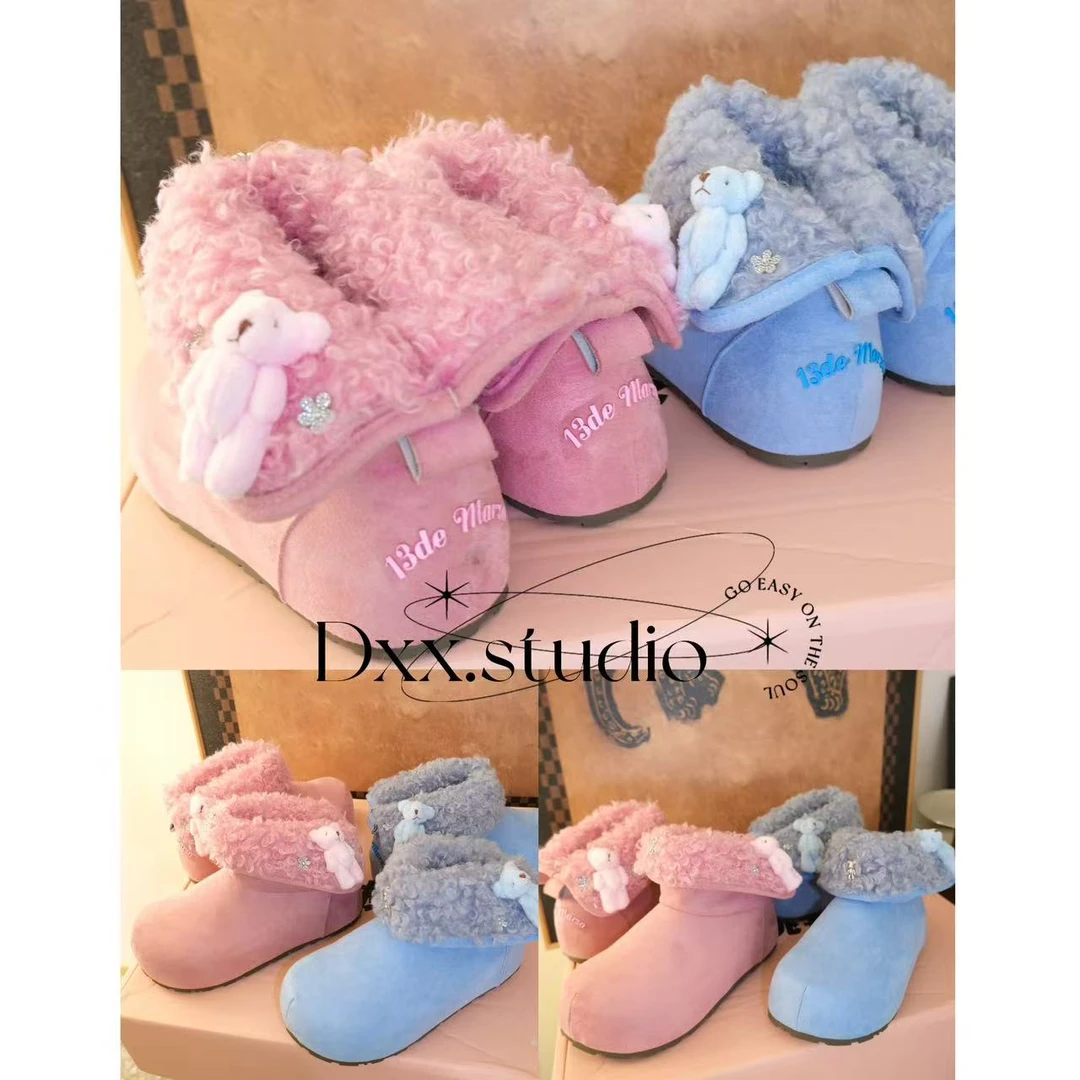 小众设计百搭ins雪地靴52117