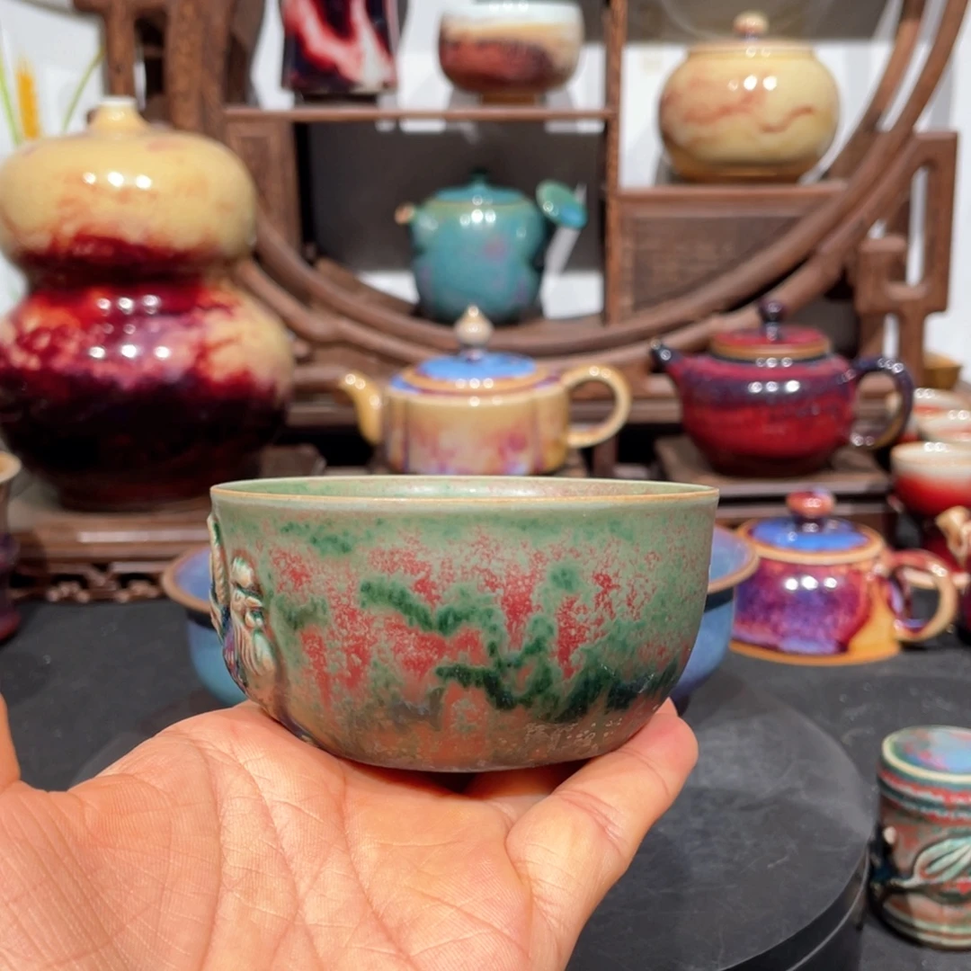 中国神后钧瓷茶器