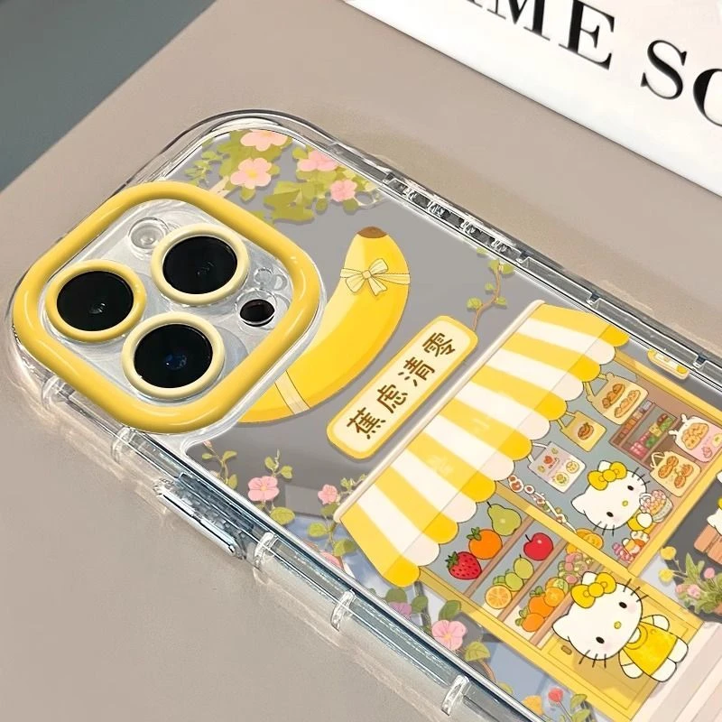 焦虑清零KT猫适用iphone16手机壳可爱华为mate70小清新小米15OPPO