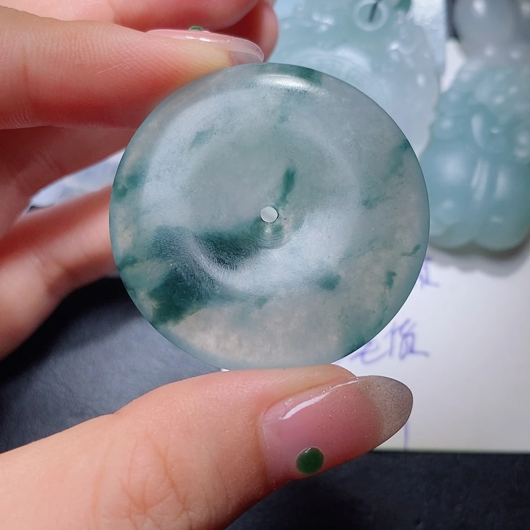 未镶嵌定制翡翠毛货付款后联系客服确认抛光