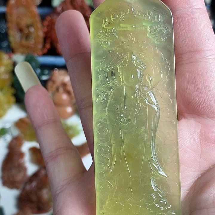 未镶嵌蛇纹石玉颈饰