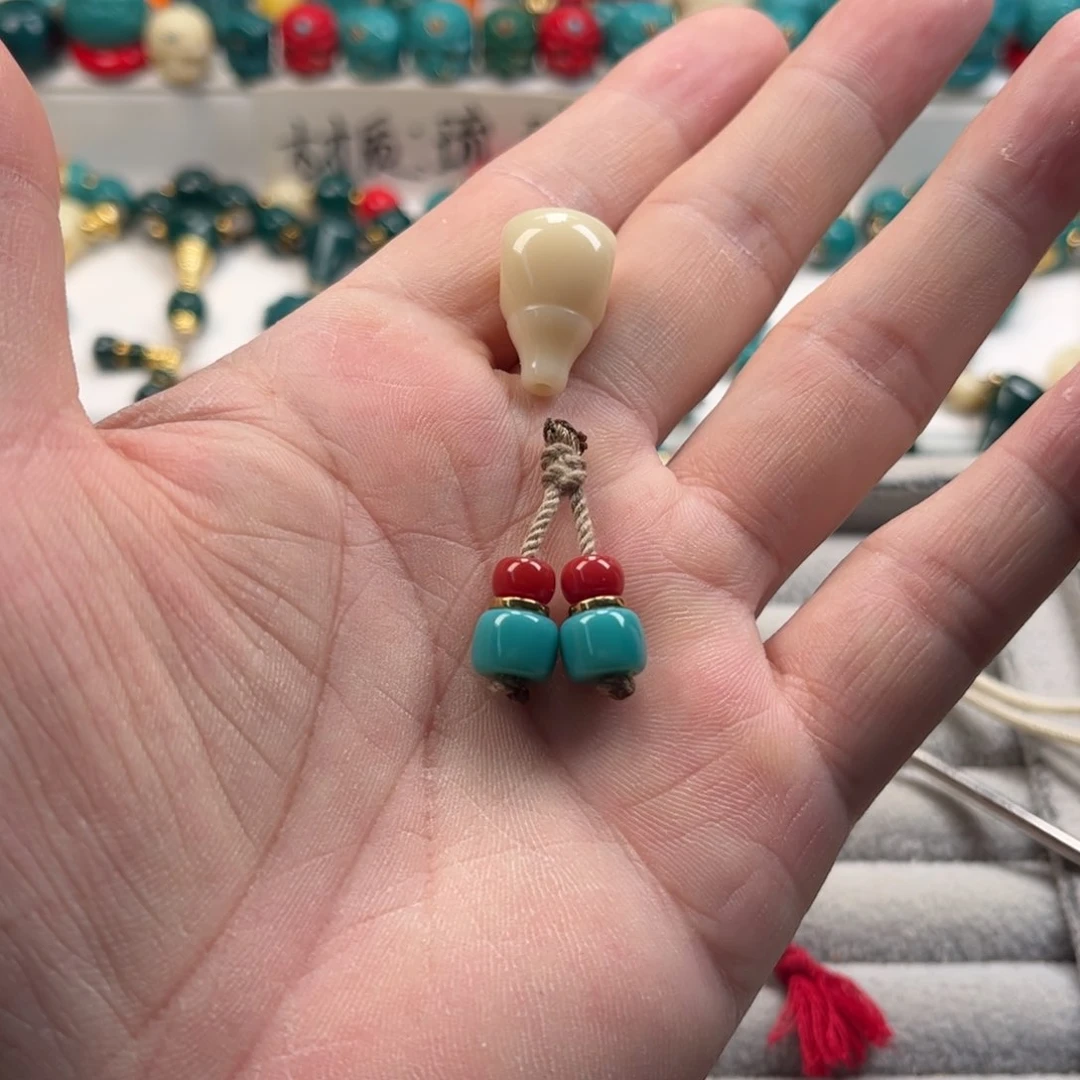 琉璃颈饰幸**豆琉璃配饰12