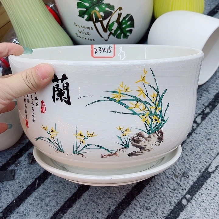 有孔.多肉陶瓷花盆！