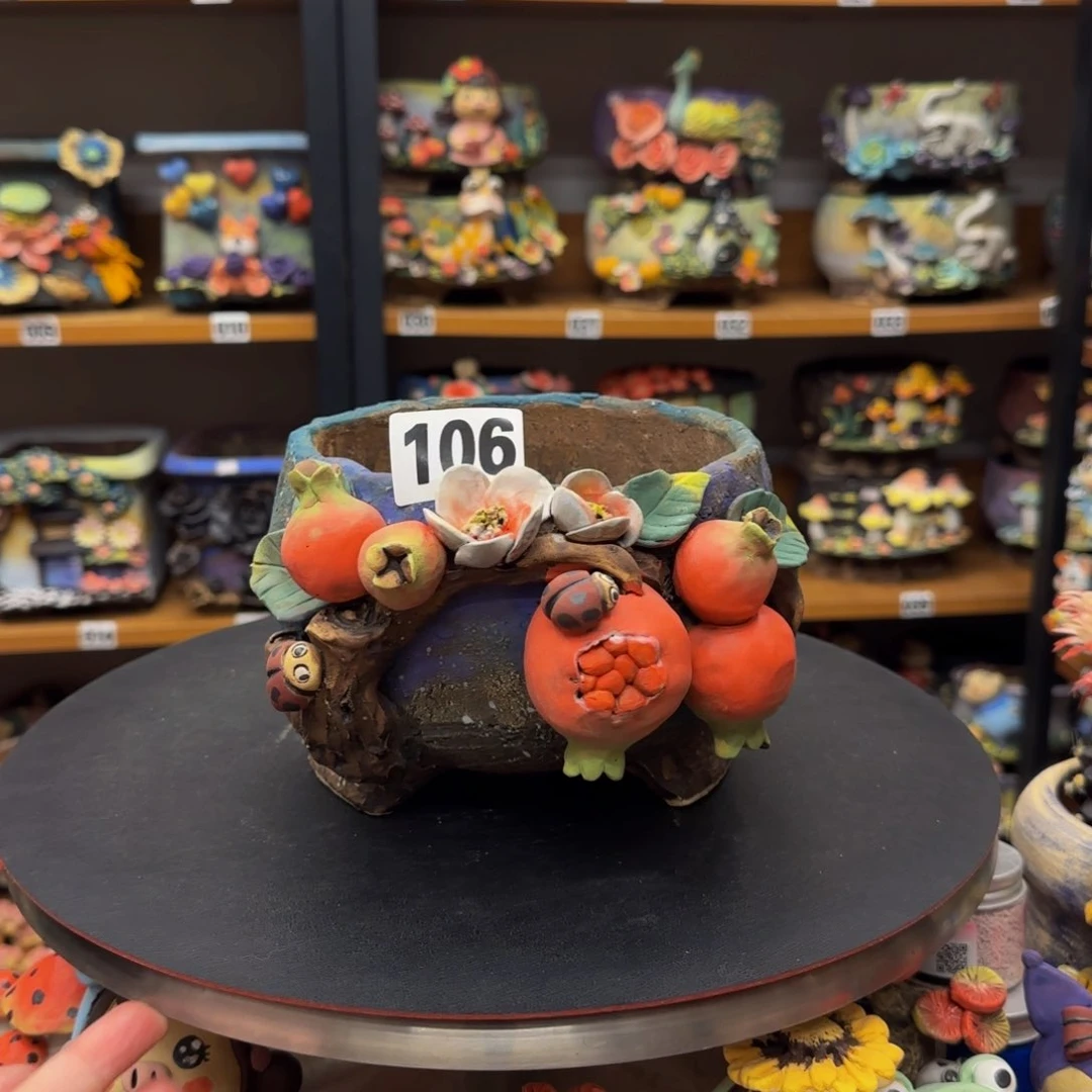 【闪购商品】粗陶手捏