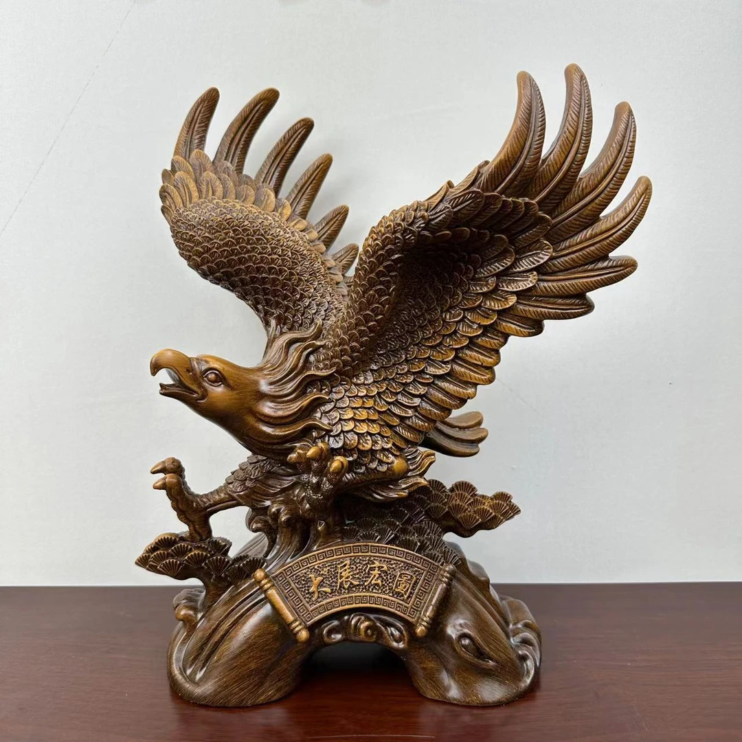 大展宏图中式家居装饰摆件长约20高约26