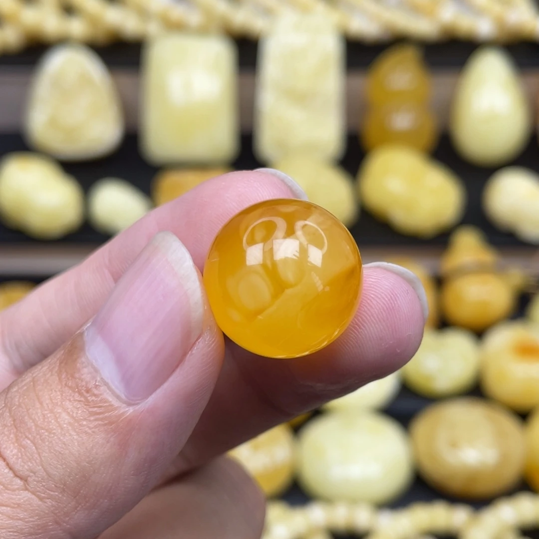 琥珀未镶嵌裸石琥珀蜜蜡