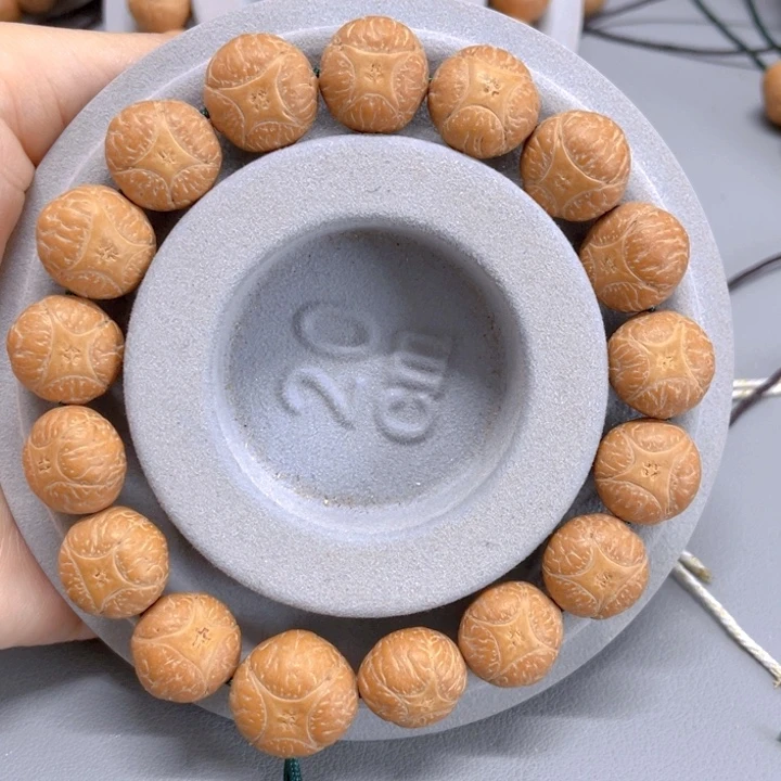 手串麒麟眼菩提15mm麒麟手串92@1961
