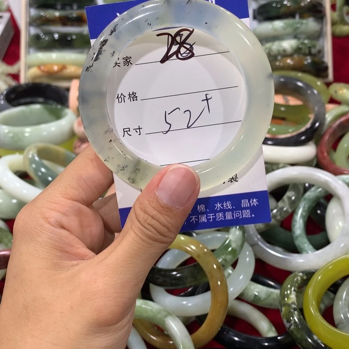 未镶嵌蛇纹石玉手镯28