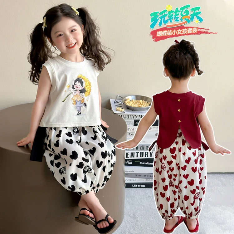 套装韩版夏季女童中小童