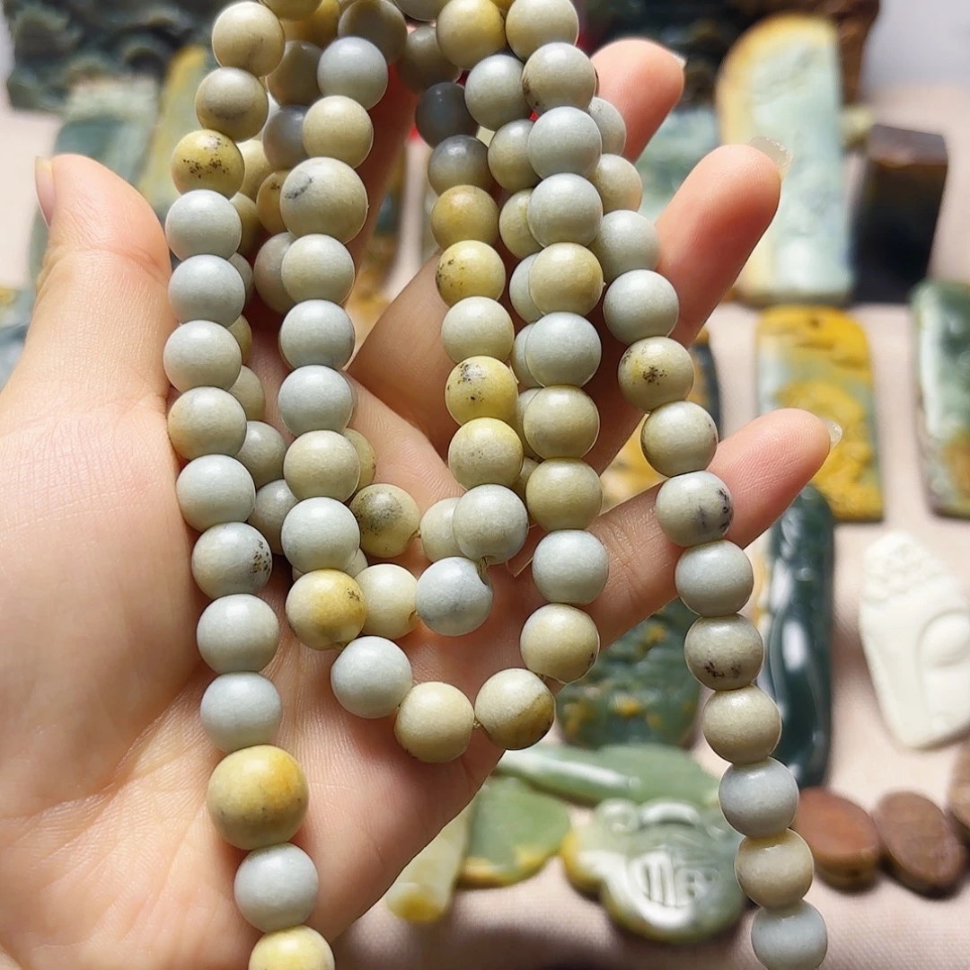 d***l岫岩河磨玉（透闪石质玉）未镶嵌挂件