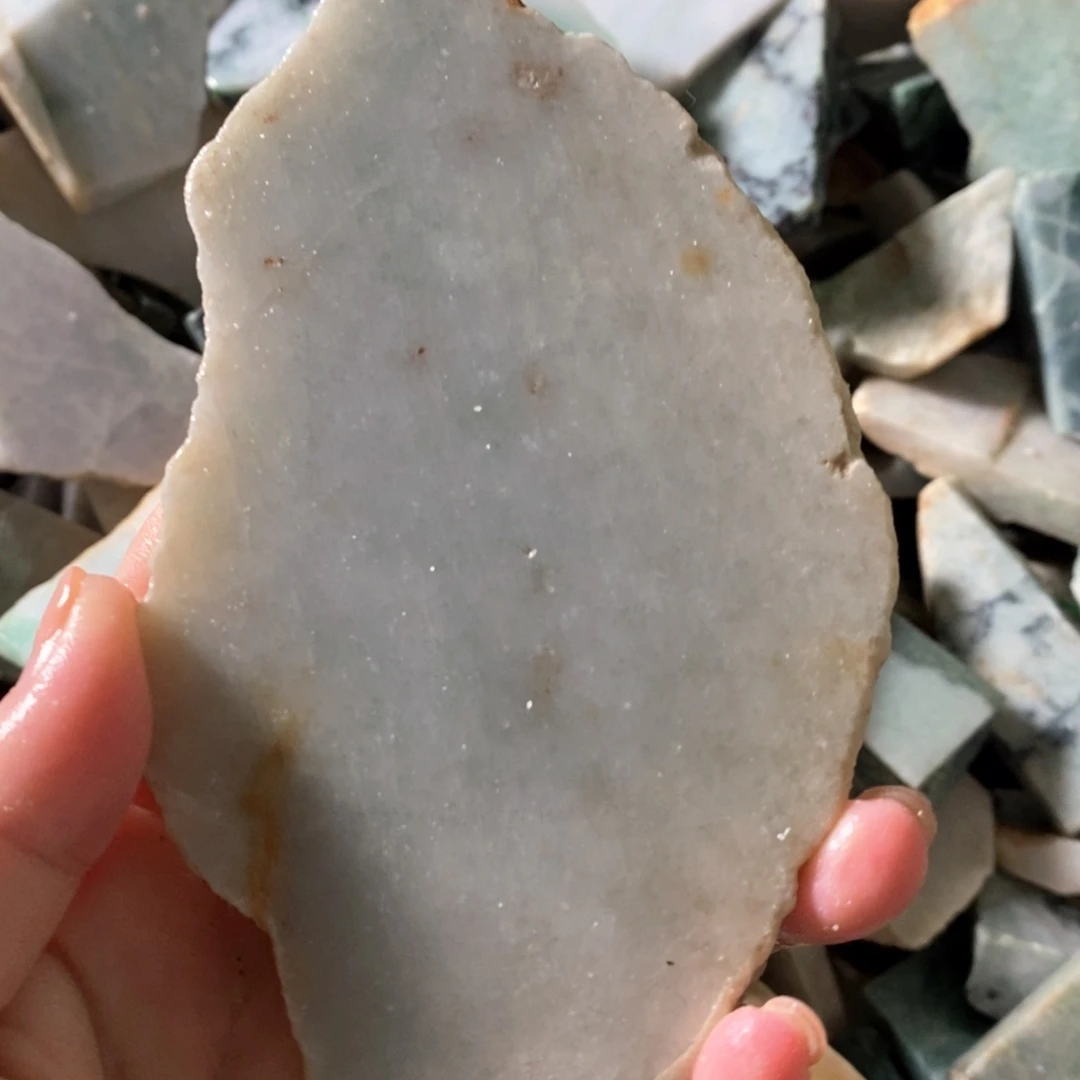 颈饰未镶嵌翡翠天然翡翠