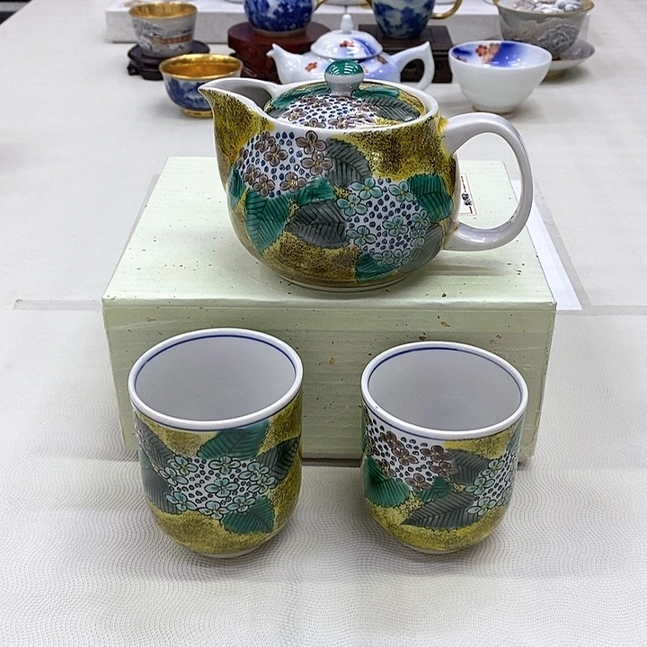 摆件进口瓷器九谷