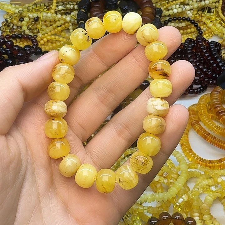 琥珀未镶嵌珠宝奇石