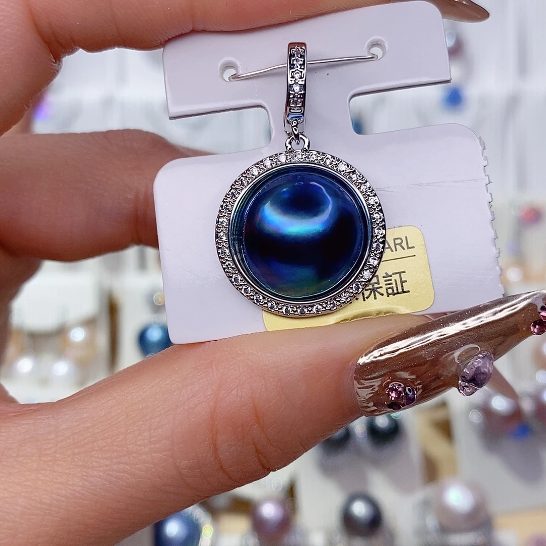 ღ****吊坠(赠链)未镶嵌淡水珍珠