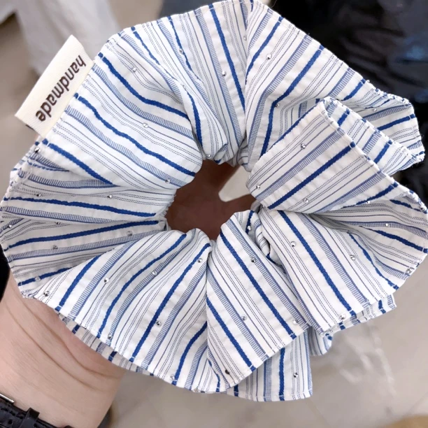 B831蓝色条纹小蛮腰肠圈